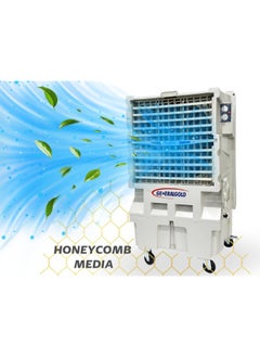 GeneralGold General Gold Evaporative Desert Air Cooler, 70L Water Tank, Honeycomb Media, 3-Speed Fan, Outdoor, Commercial and Industrial Portable Large Heavy Duty Air Conditioner Fan For Home Office Garden  - Image 5