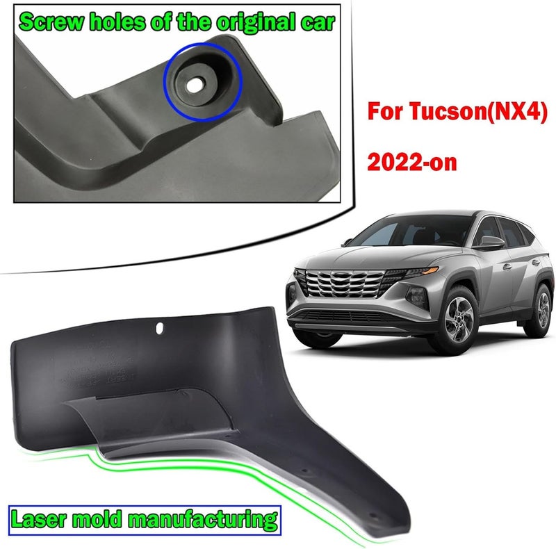 Wivplex Car Mud Flaps for Hyundai Tucson NX4 - Image 4