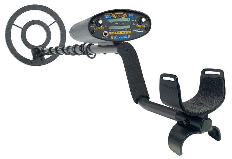 Bounty Hunter QD2 Quick Draw II Metal Detector | Digital Coin Depth Indicator, 9-Segment Target ID, 3-Tone Audio Feedback, Lightweight & Ergonomic Design, Adjustable Notch & Auto Notch Modes - Image 5