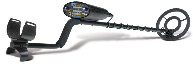 Bounty Hunter QD2 Quick Draw II Metal Detector | Digital Coin Depth Indicator, 9-Segment Target ID, 3-Tone Audio Feedback, Lightweight & Ergonomic Design, Adjustable Notch & Auto Notch Modes - Image 3