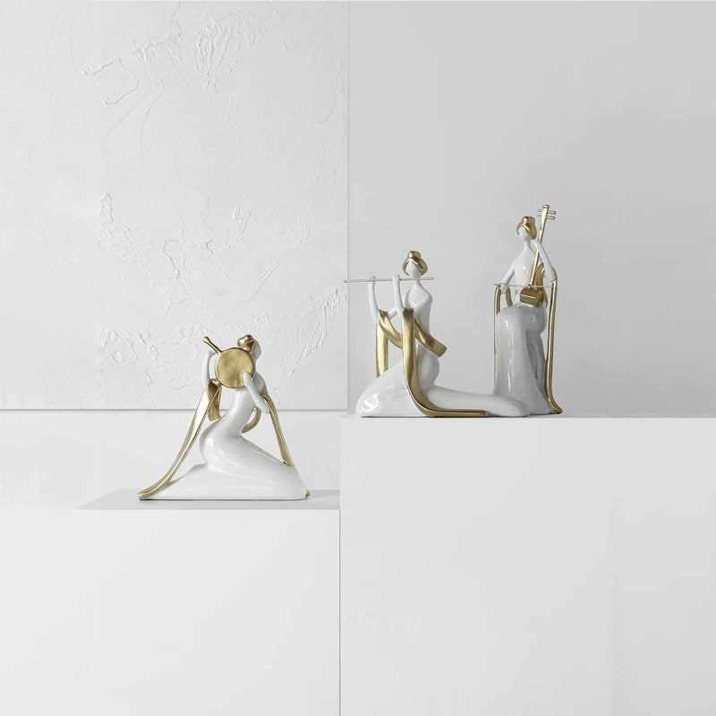 Statue Decorations Modern Luxury Ornaments Entryway Living Room TV Cabinet Bookshelf Furnishings Simple Abstract Figures Decorations Home Decor Object - Image 3
