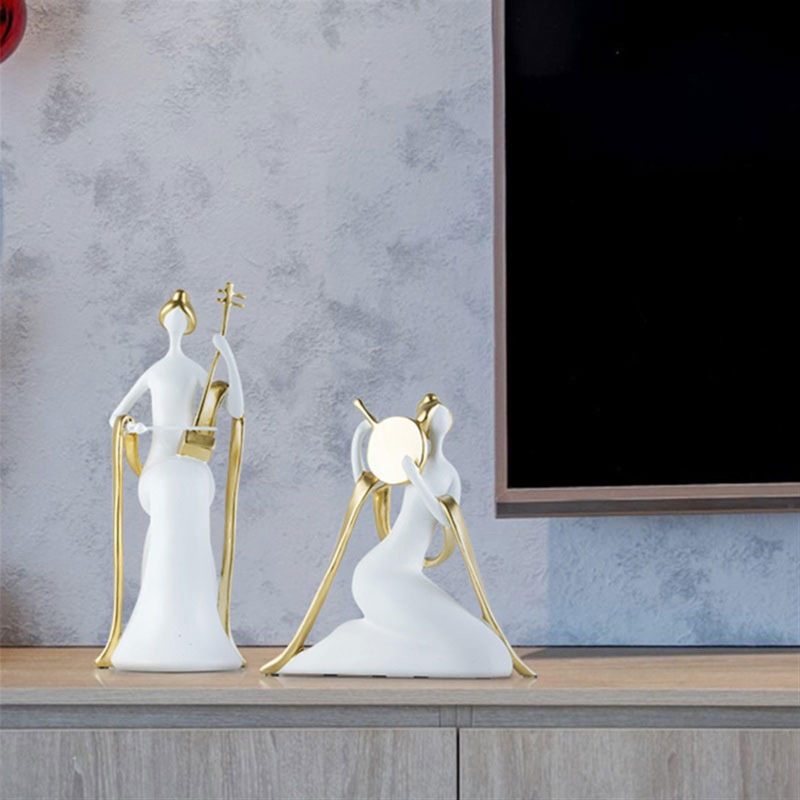 Statue Decorations Modern Luxury Ornaments Entryway Living Room TV Cabinet Bookshelf Furnishings Simple Abstract Figures Decorations Home Decor Object - Image 4