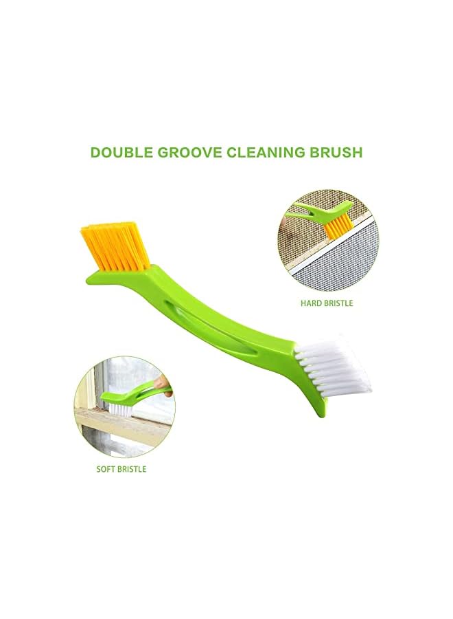 promass Grout Brush Cleaner 5 Pack - Cleaning Tools Tile Joint Scrub Brush to Deep Clean, Household Cleaning Brushes for Window Door Track, Stove Tops, Shower, Kitchen, Seams, Floor Lines (5Pcs#2) - Image 5