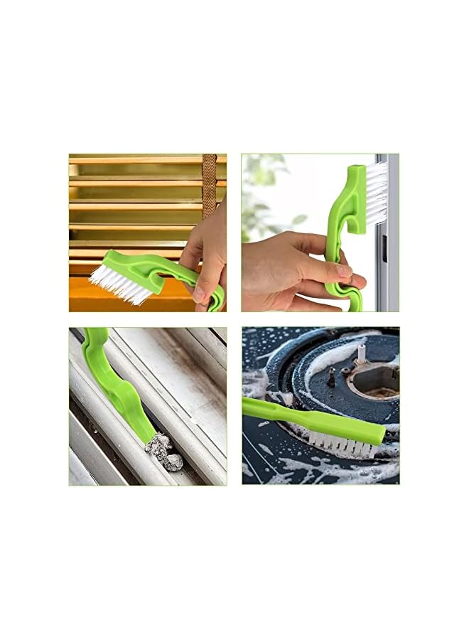 promass Grout Brush Cleaner 5 Pack - Cleaning Tools Tile Joint Scrub Brush to Deep Clean, Household Cleaning Brushes for Window Door Track, Stove Tops, Shower, Kitchen, Seams, Floor Lines (5Pcs#2) - Image 4
