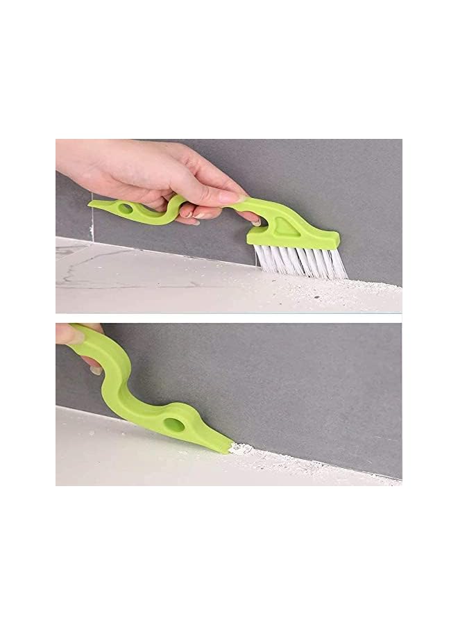 promass Grout Brush Cleaner 5 Pack - Cleaning Tools Tile Joint Scrub Brush to Deep Clean, Household Cleaning Brushes for Window Door Track, Stove Tops, Shower, Kitchen, Seams, Floor Lines (5Pcs#2) - Image 3