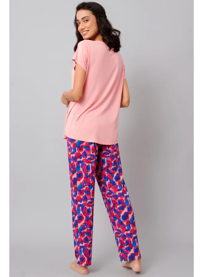 NeceSera Artsy Watercolor Pajama Set