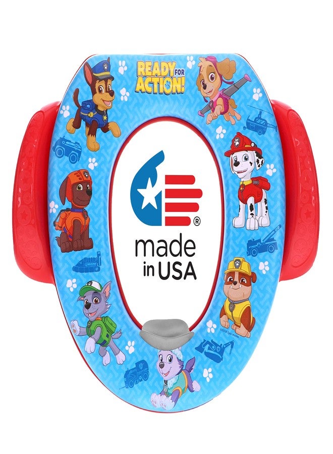 Nickelodeon PAW Patrol "Rescue Pups" Soft Potty Seat and Potty Training Seat - Soft Cushion, Baby Potty Training, Safe, Easy to Clean - Image 1