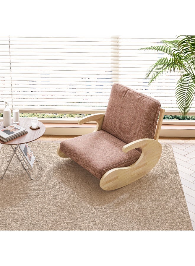 Zanaboni 56-77 cm adjustable rocking chair with breathable, skin-friendly fabric - Image 4