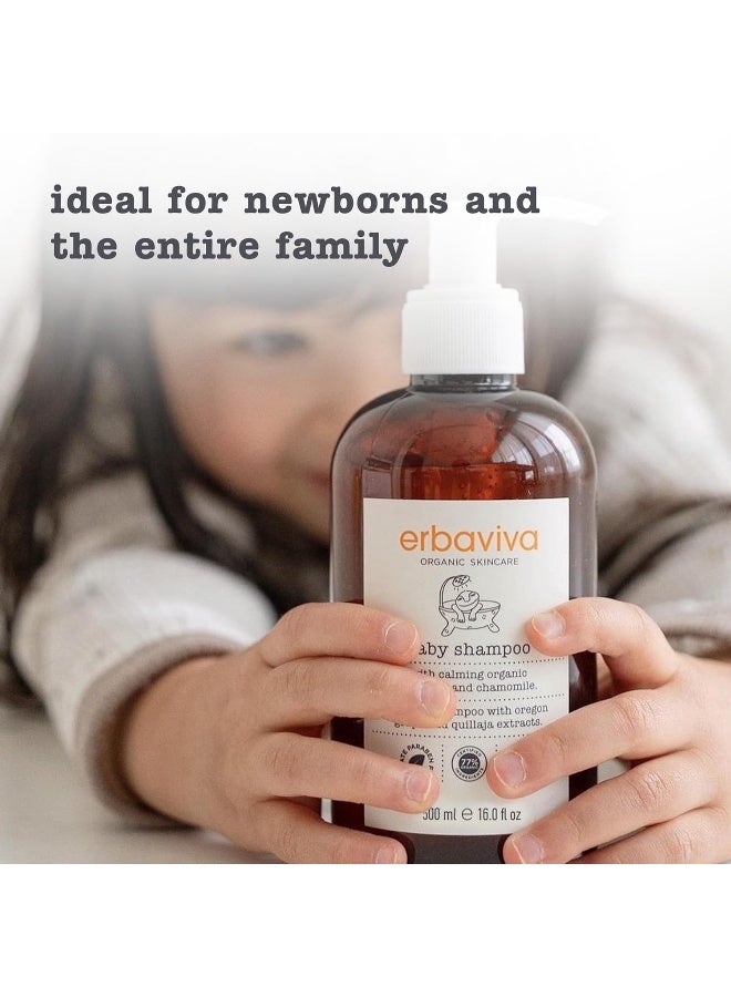 erbaviva Baby Shampoo, 16 Fl Oz - Image 4