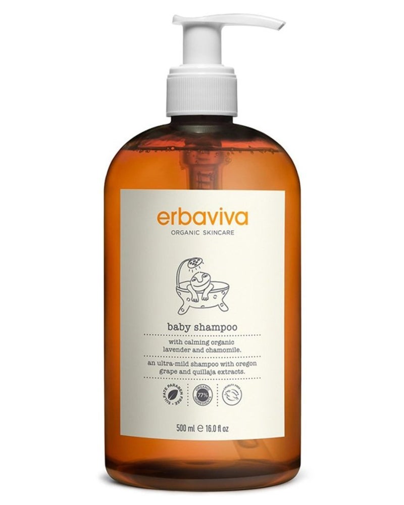 erbaviva Baby Shampoo, 16 Fl Oz - Image 3