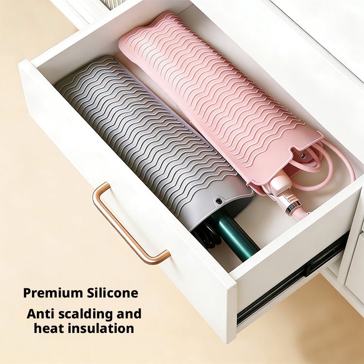 Silicone Heat Resistant Cover for Hair Curling Iron and Straightener - Image 2