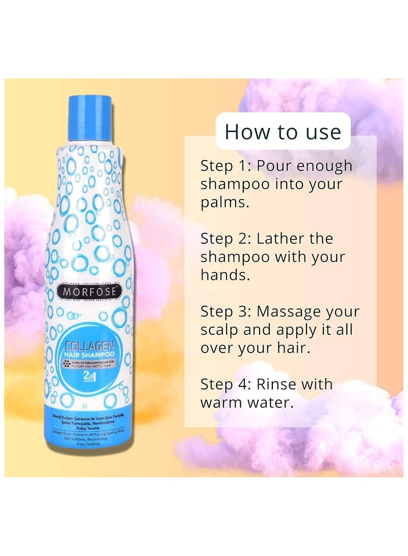 مورفوز شامبو مورفوس للشعر بالكولاجين - إصلاح وزيادة الحجم (1000 مل) - Image 5