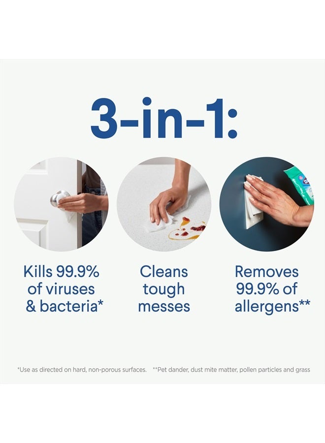 Clorox مناديل تعقيم للسفر، أساسيات المنزل، رائحة منعشة، 9 قطعة، عبوة من 1 (قد تختلف العبوة) - Image 3