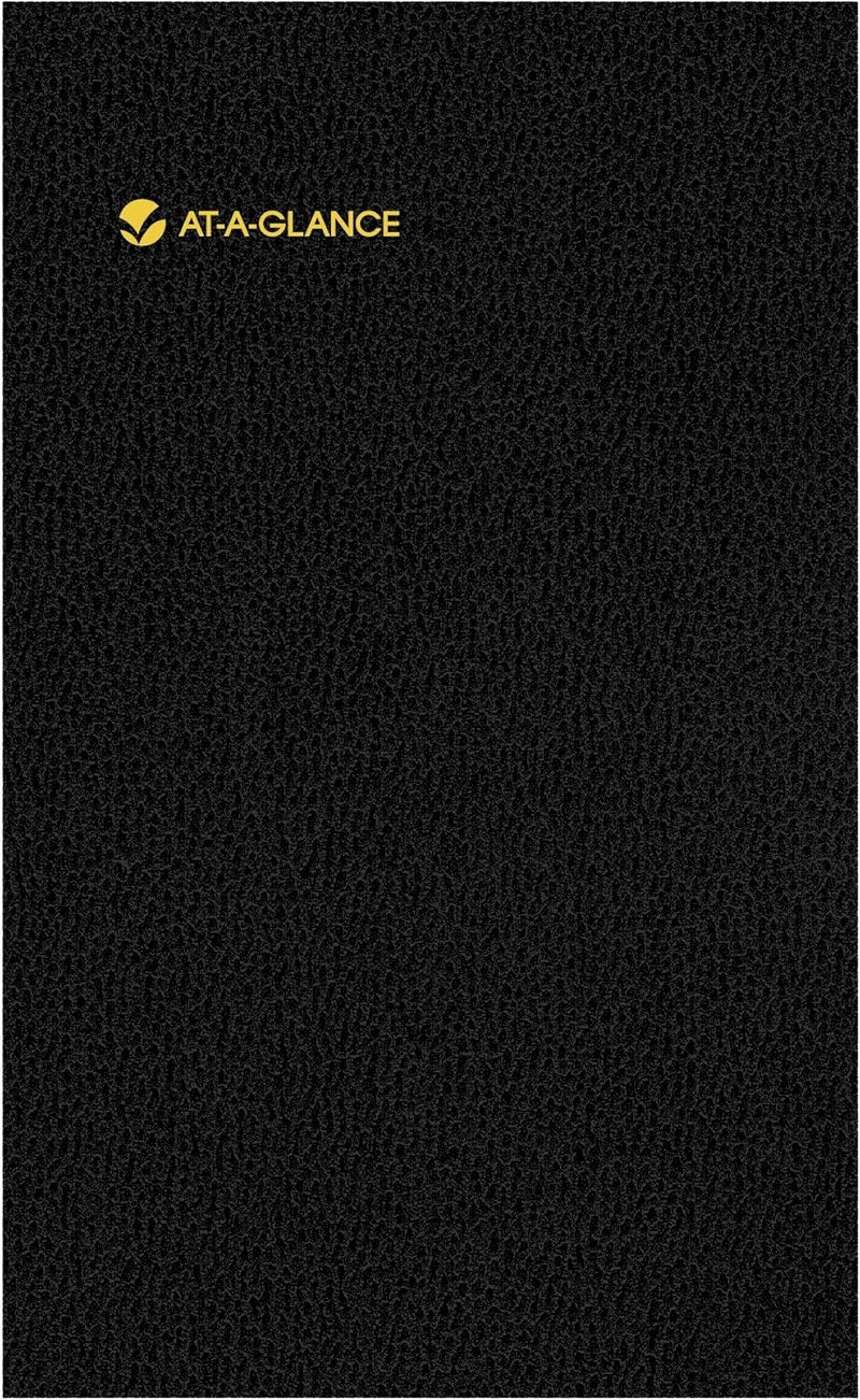 AT-A-GLANCE دفتر عناوين مواقع الإنترنت غير المؤرخ وحافظ كلمات المرور، أسود، 3.63 × 6.13 × 0.21 بوصة (80-500-05) - Image 1