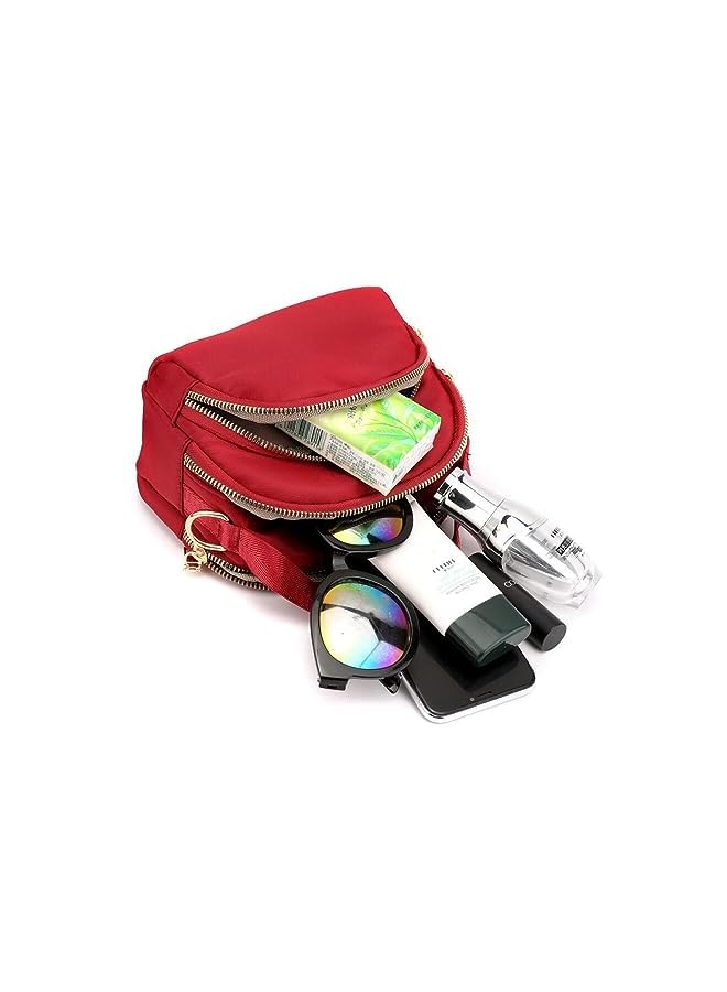 Goodern Small Crossbody Bags for Women Cell Phone Purses,Seashell Clutch Handbags Wallet Purse Shoulder Bag Waterproof Card Holder Coin Purse Mini Wallet Over Shoulder Strap for Travel Workout-Black - Image 5