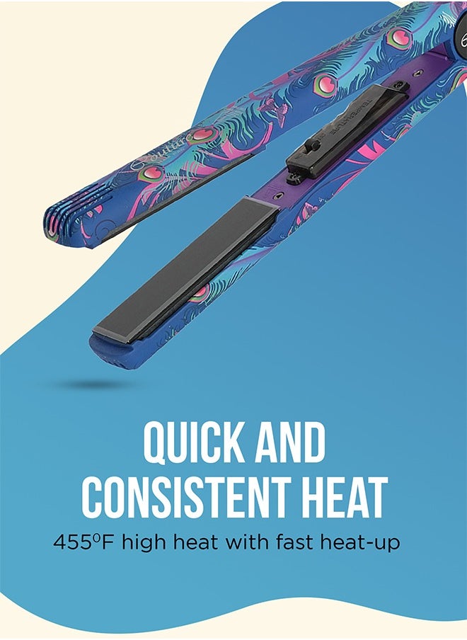 Couture Hair Pro - Hair Straightener - Premium Saloon Quality - Fast Heat up -Peacock - Image 1
