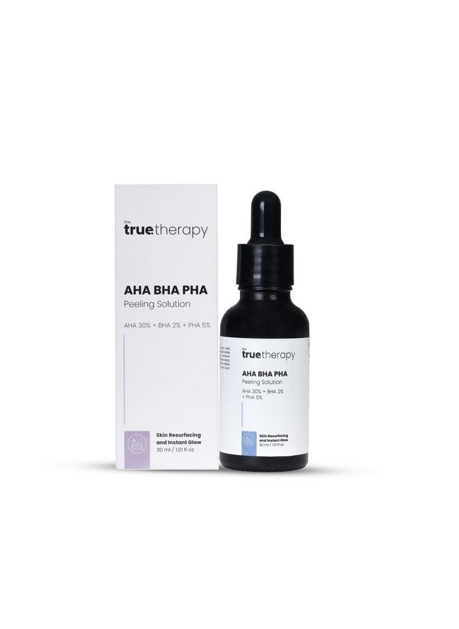 العلاج الحقيقي محلول تقشير البشرة 30% Aha + 2% Bha + 5% Pha للحصول على بشرة متوهجة فورية - 30 مل  - Image 2