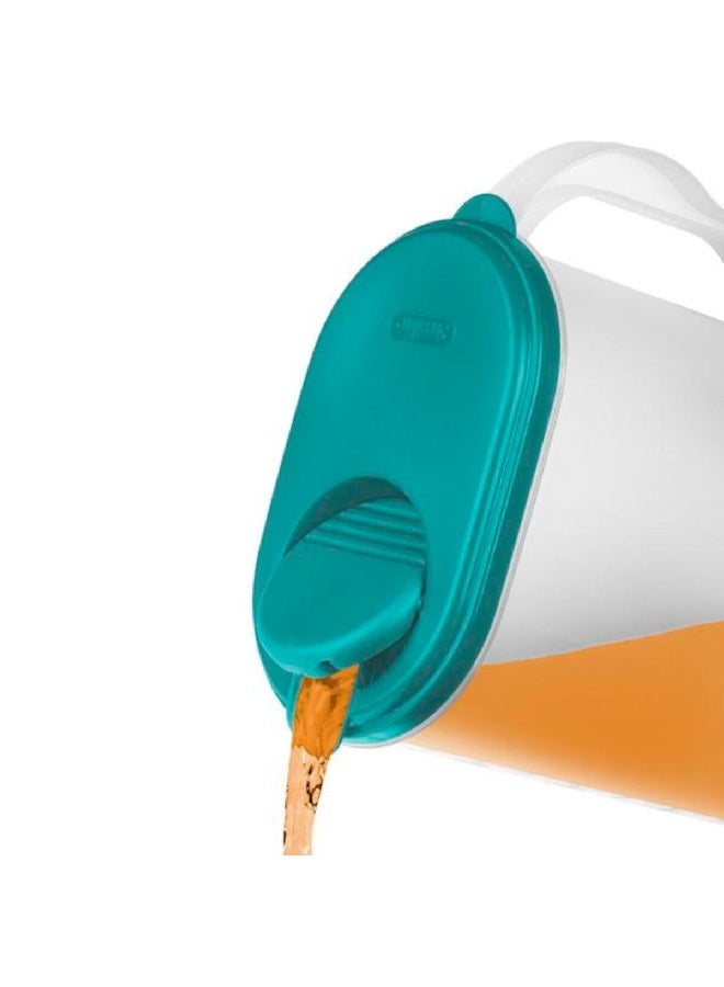 ستيريليت إبريق قياس متدرج آمن للاستخدام في الفريزر، شفاف وأخضر، 3.8 لتر 04900906 - Image 2