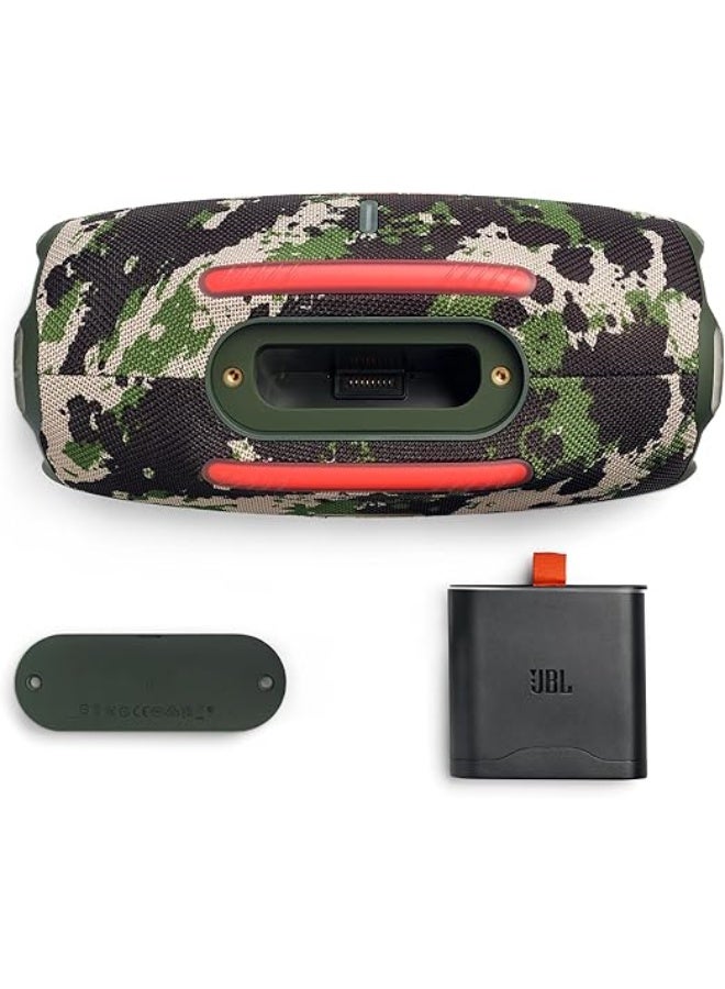 JBL Xtreme 4 Portable waterproof speaker with massive JBL Pro Sound and a convenient shoulder strap,camouflage- Squad|1 year manufacturer warranty camouflage - Image 5