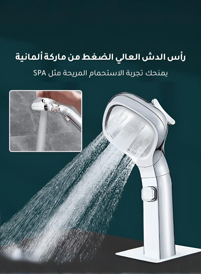High Pressure Adjustable Shower Head - Image 2
