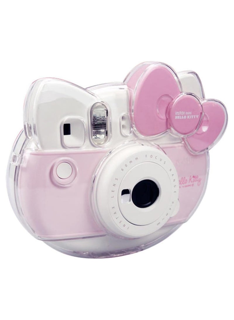 Protective Case Compatible with Fujifilm Instax Mini Hello Kitty Instant Film Camera/Crystal Hard Case PVC Protective Case Carrying Case - Clear - Image 5