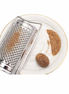 KASTWAVE Food Grater Cheese Grater Stainless Steel Grater for Ginger Garlic Nutmeg Chocolate Vegetables Lemon Dishwasher Safe Set of 5(Red)  - Image 5