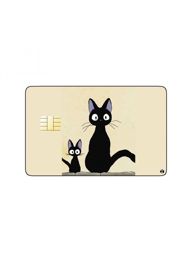 RKN PRINTED BANK CARD STICKER Jiji From Kiki's Delivery Service Anime - Image 2