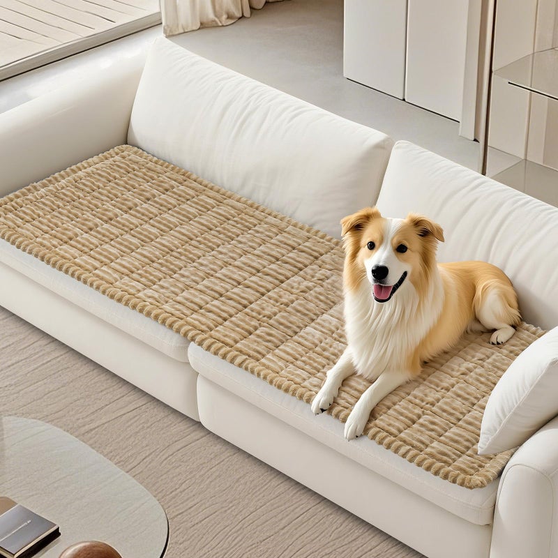 PIGLOG Pet Couch Cover Dogs Washable Couch Protector Non-Slip Dog Mat for Couches and Sofas Pet Friendly - Image 1