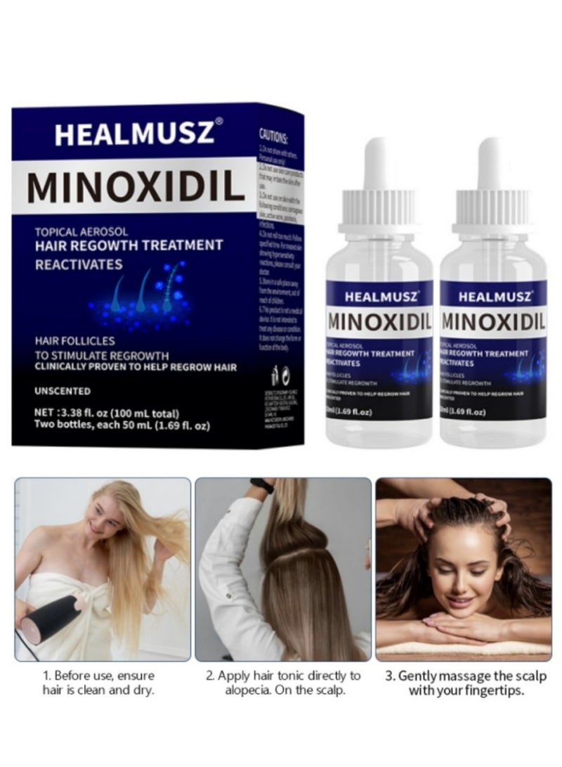 هيلموسز HEALMUSZ مينوكسيديل – تحفيز نمو الشعر وتقوية الجذور - Image 1