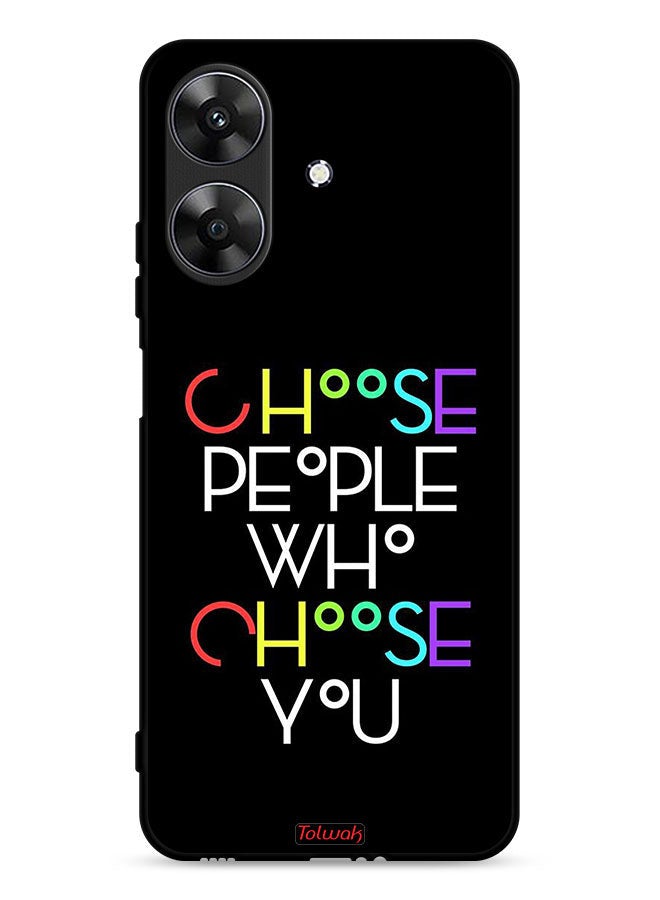 Tolwak Realme Note 60 4G Protective Case Cover Choose People Who Choose You - Image 1