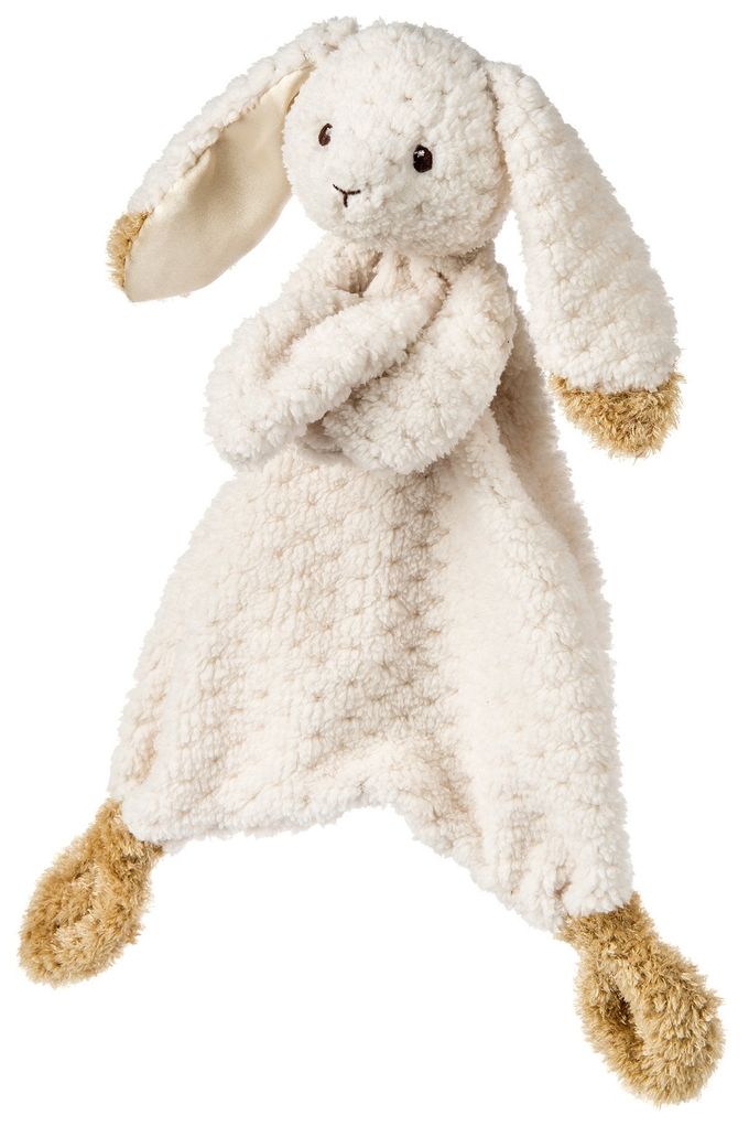 Mary Meyer Lovey Soft Toy, 13-Inches, Oatmeal Bunny - Image 1