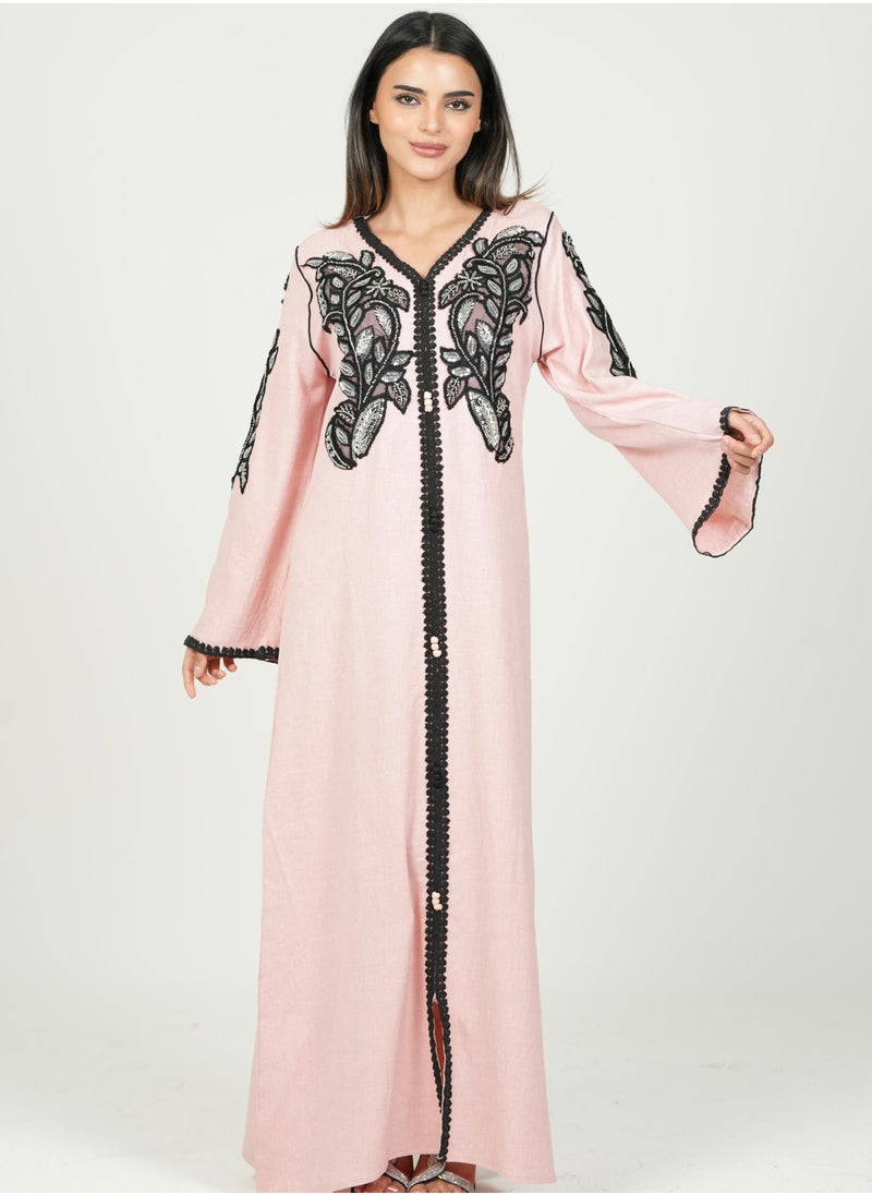 AL BENT AL SHARQIEH women jalabia kaftan dress 