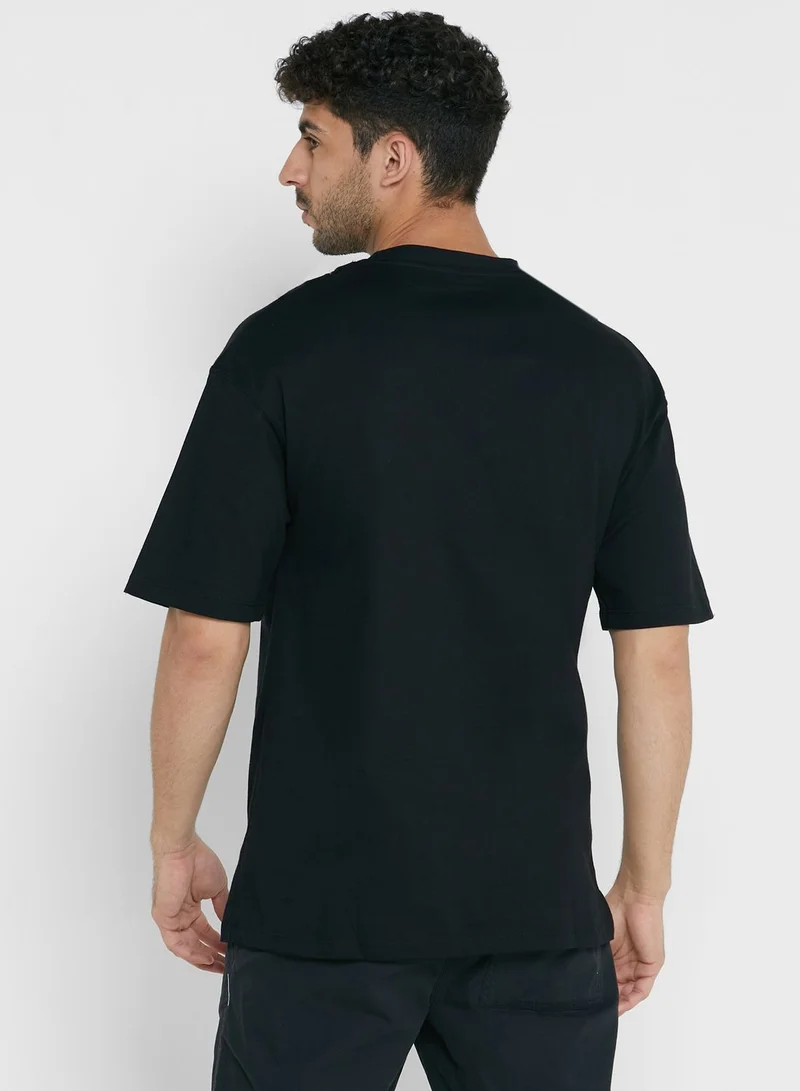 JACK & JONES Fruit Print Crew Neck T-Shirt