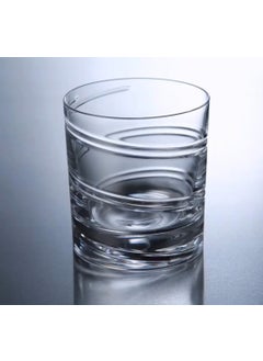jumbo Glory Whiskey Glass Striped 2 Li 80*80 mm - 250 ml ( 500.01 