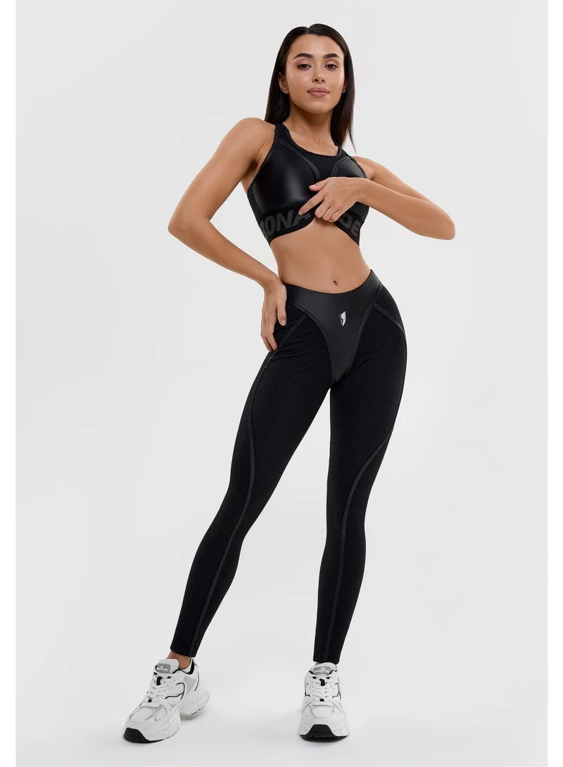 Bona Fide Sport Escort Black Sport Escort Gym Leggings for Women for Women | Best Price UAE