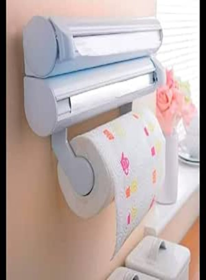 Spaceshoop Triple Foil Tissue Holder Kitchen Organizer