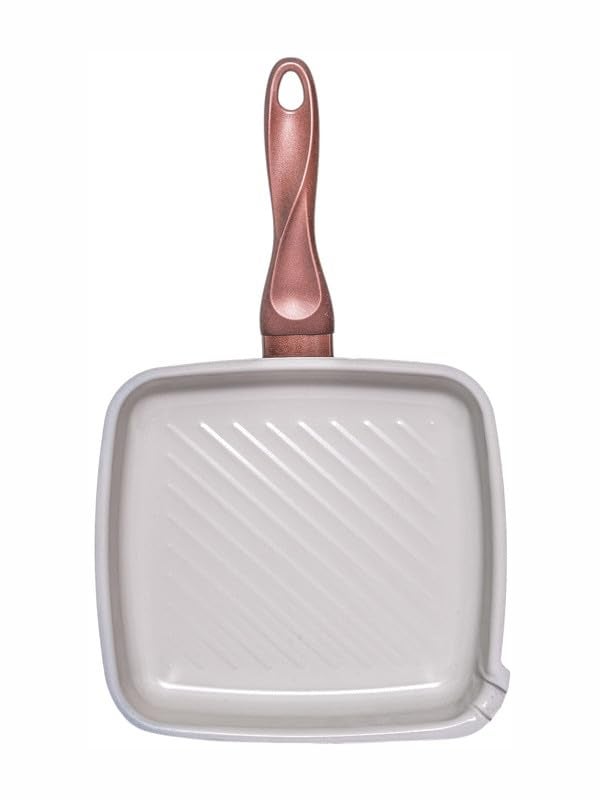 Goodhomes Ceramic Coated Non-Stick cookware 26cm Grill Pan CWCC26GP01 - Image 3