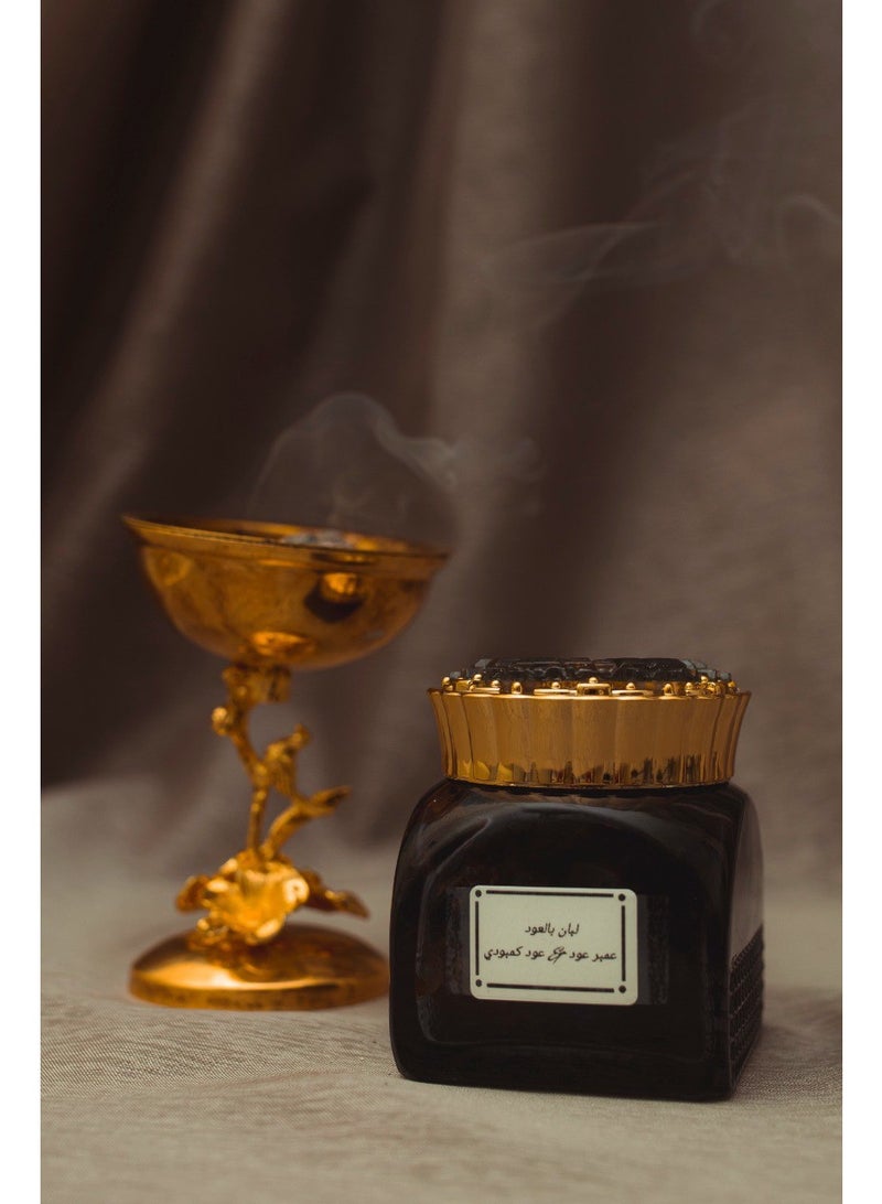 أزول بخور اللبان بالعود ( مسقى بدهن العود الكمبودي والعنبر ) - Image 5