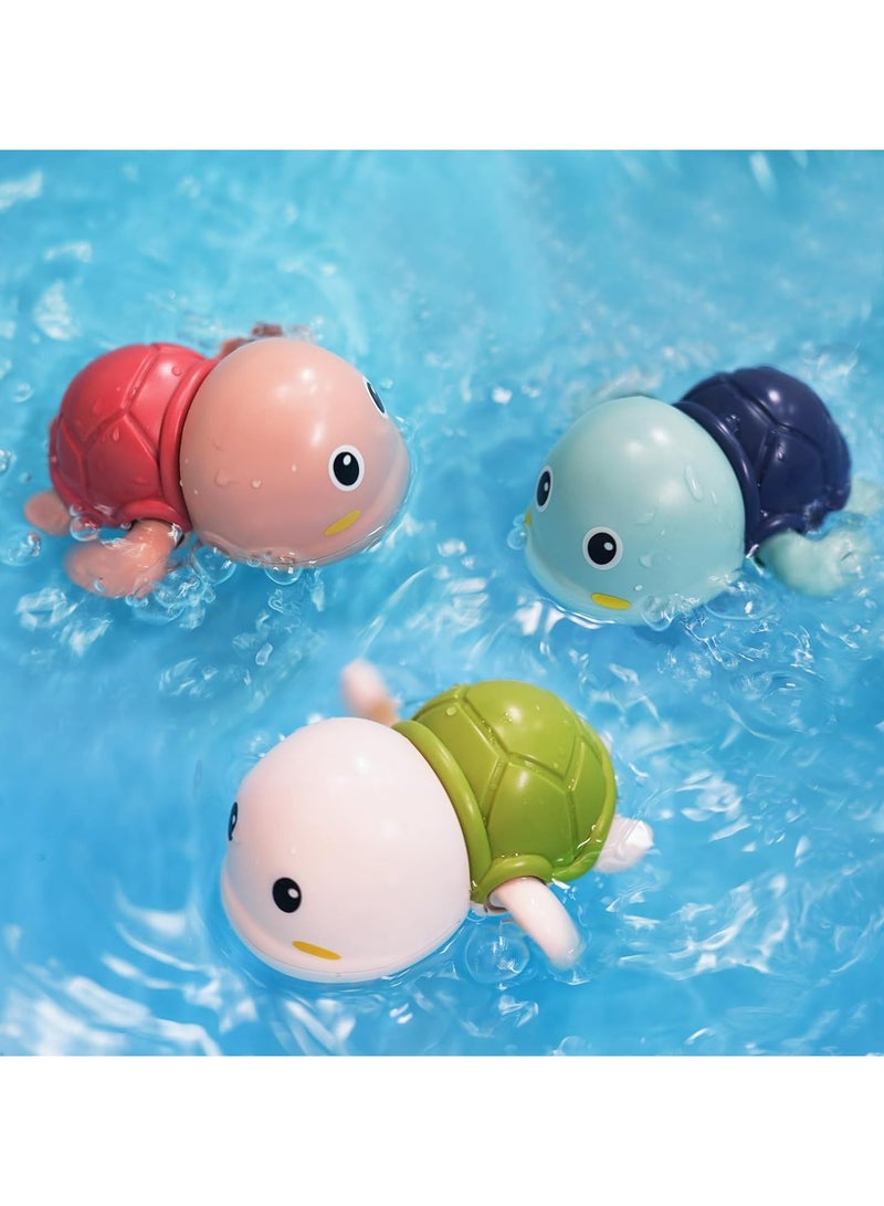 JiFENG طفل حمام & ماء لعبة , سلحفاة صغيرة , فتى & بنت حمام لعبة هبة - Image 2