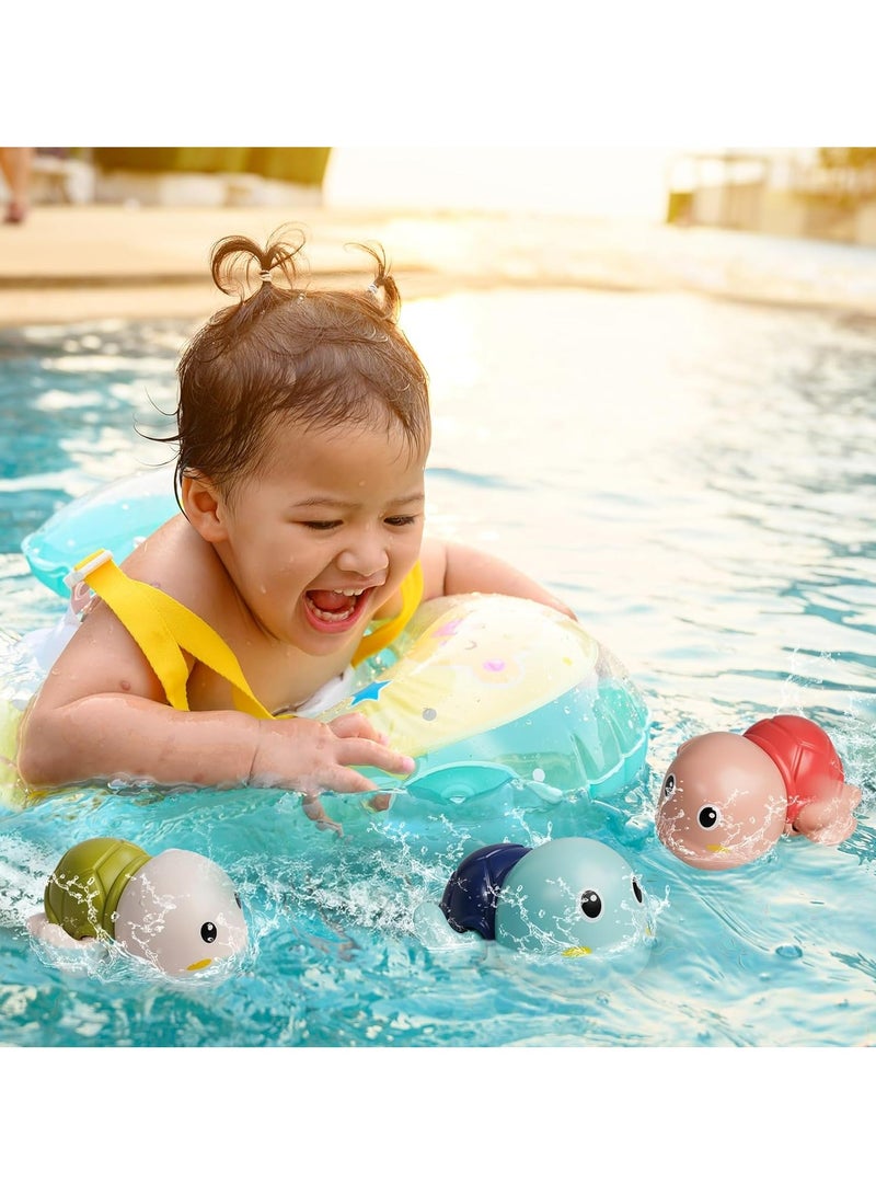 JiFENG طفل حمام & ماء لعبة , سلحفاة صغيرة , فتى & بنت حمام لعبة هبة - Image 4