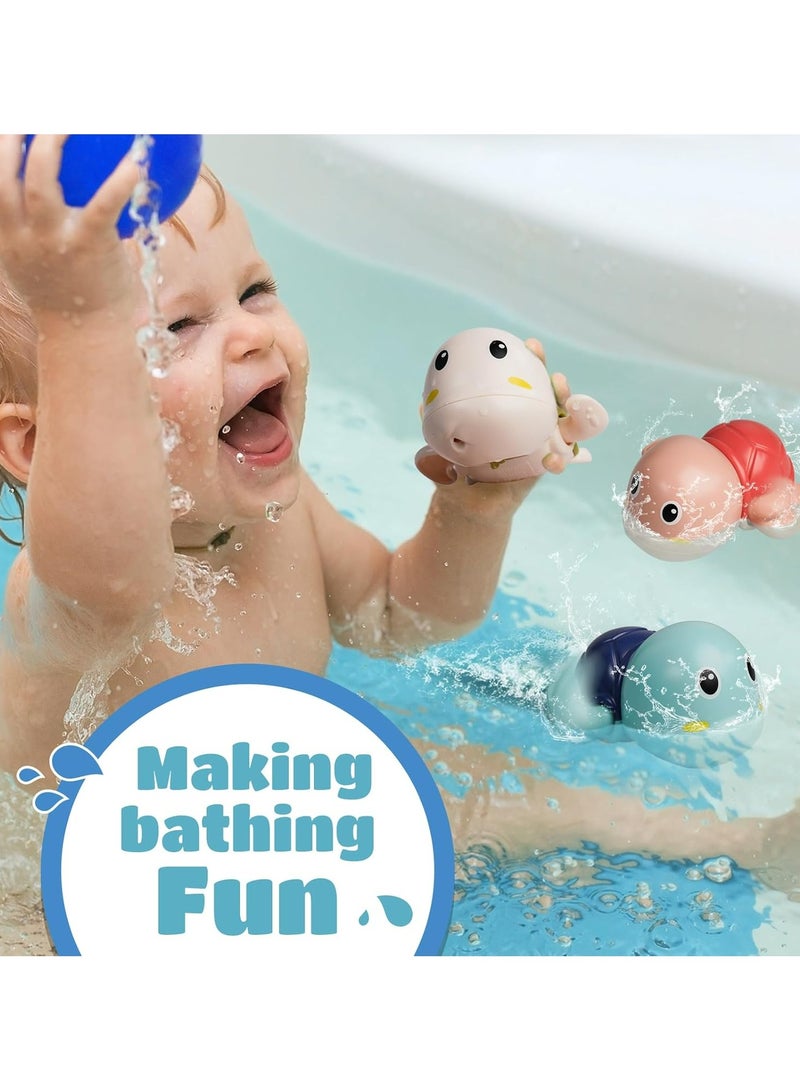 JiFENG طفل حمام & ماء لعبة , سلحفاة صغيرة , فتى & بنت حمام لعبة هبة - Image 5