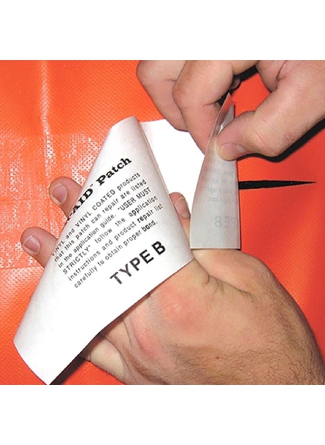 TEAR-AID Type B Vinyl Seat Repair Patch Kit Clear 13.97 x 7.62 x 3.556 cm D-KIT-B02-100  - Image 2