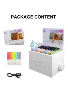 General Taylor Piano Calendar 2025 Desk Calendar Mini Piano Calendar With 52 Weeks of Music Sheets Playable Mini Piano Calendar Cards Taylor Gifts  - Image 3