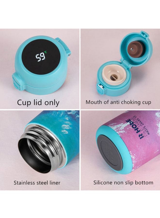 Loquat Thermo-Display Smart Water Bottle Purple/Blue - Image 5
