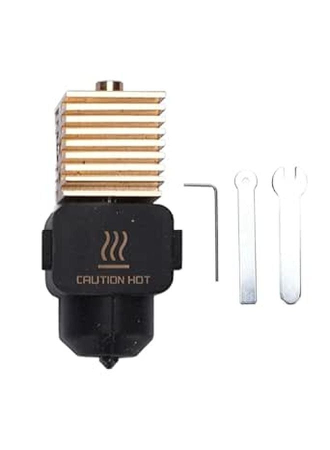 0.4 مم فوهة من الفولاذ المقوى بالتبريد مع بالوعة حرارة نحاسية وظهر مغناطيسي لـ Mini 3D Printer Hotend - Image 1