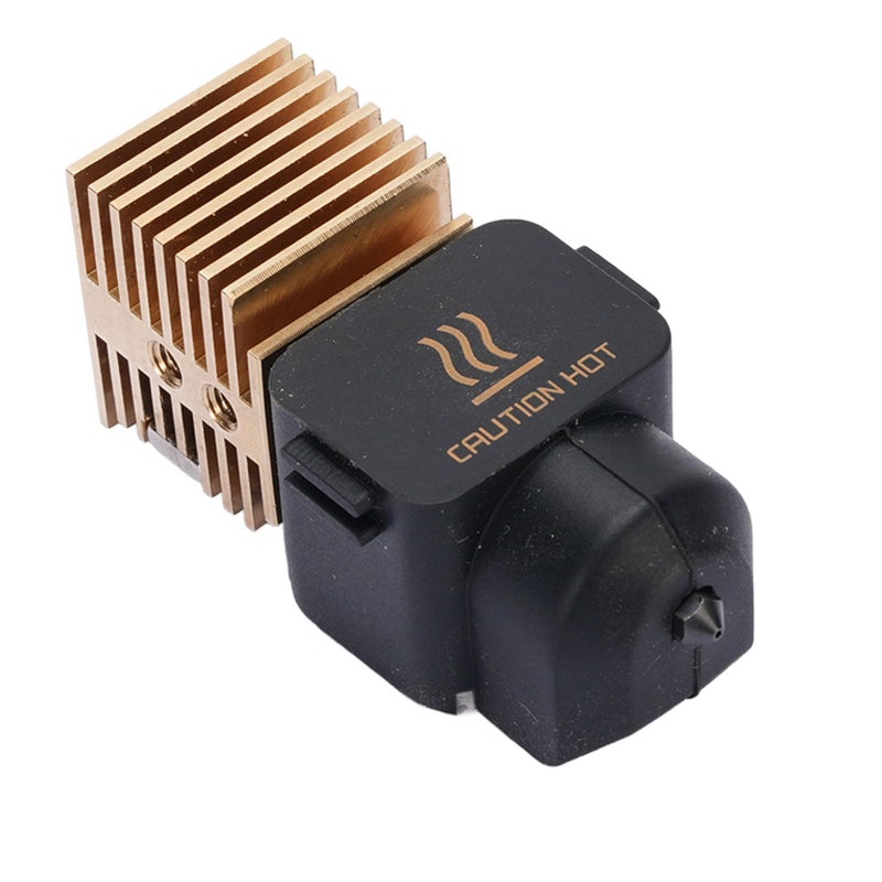 0.4 مم فوهة من الفولاذ المقوى بالتبريد مع بالوعة حرارة نحاسية وظهر مغناطيسي لـ Mini 3D Printer Hotend - Image 4