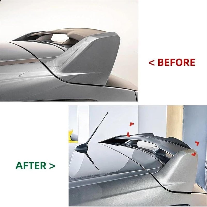 Wivplex Gloss Black Car Rear Trunk Spoiler for Focus MK3 RS - Image 4