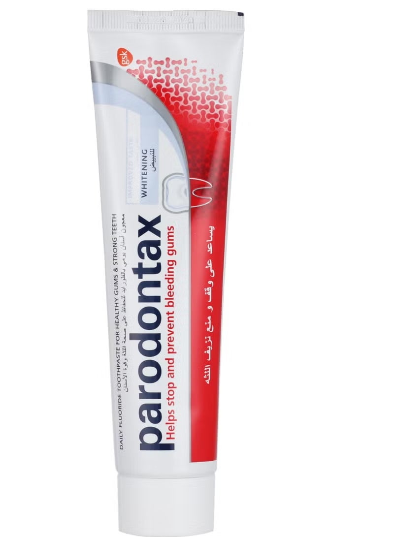 Parodontax Whitening Daily Toothpaste for Bleeding Gums 100 Ml