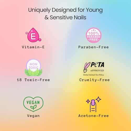 Perr Cherry 5 Piece Organic Makeup Kit for Kids, Preteens & Teen Girls | Non-Toxic, Cruelty-Free & Vegan Makeup Set For Girls | 100% Natural & Skin Friendly (Assorted Colours) - Image 4