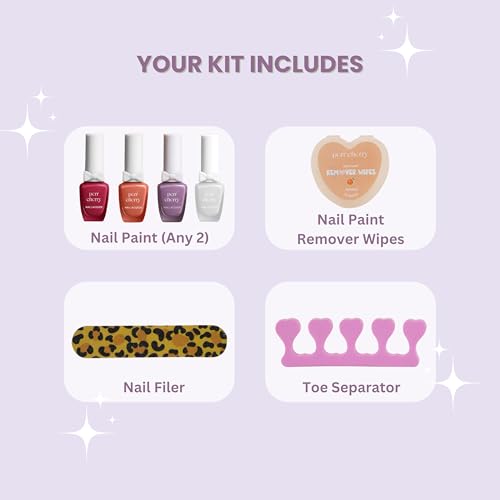 Perr Cherry 5 Piece Organic Makeup Kit for Kids, Preteens & Teen Girls | Non-Toxic, Cruelty-Free & Vegan Makeup Set For Girls | 100% Natural & Skin Friendly (Assorted Colours) - Image 3